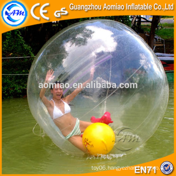 Inflatable sticky smash water ball floating water running ball